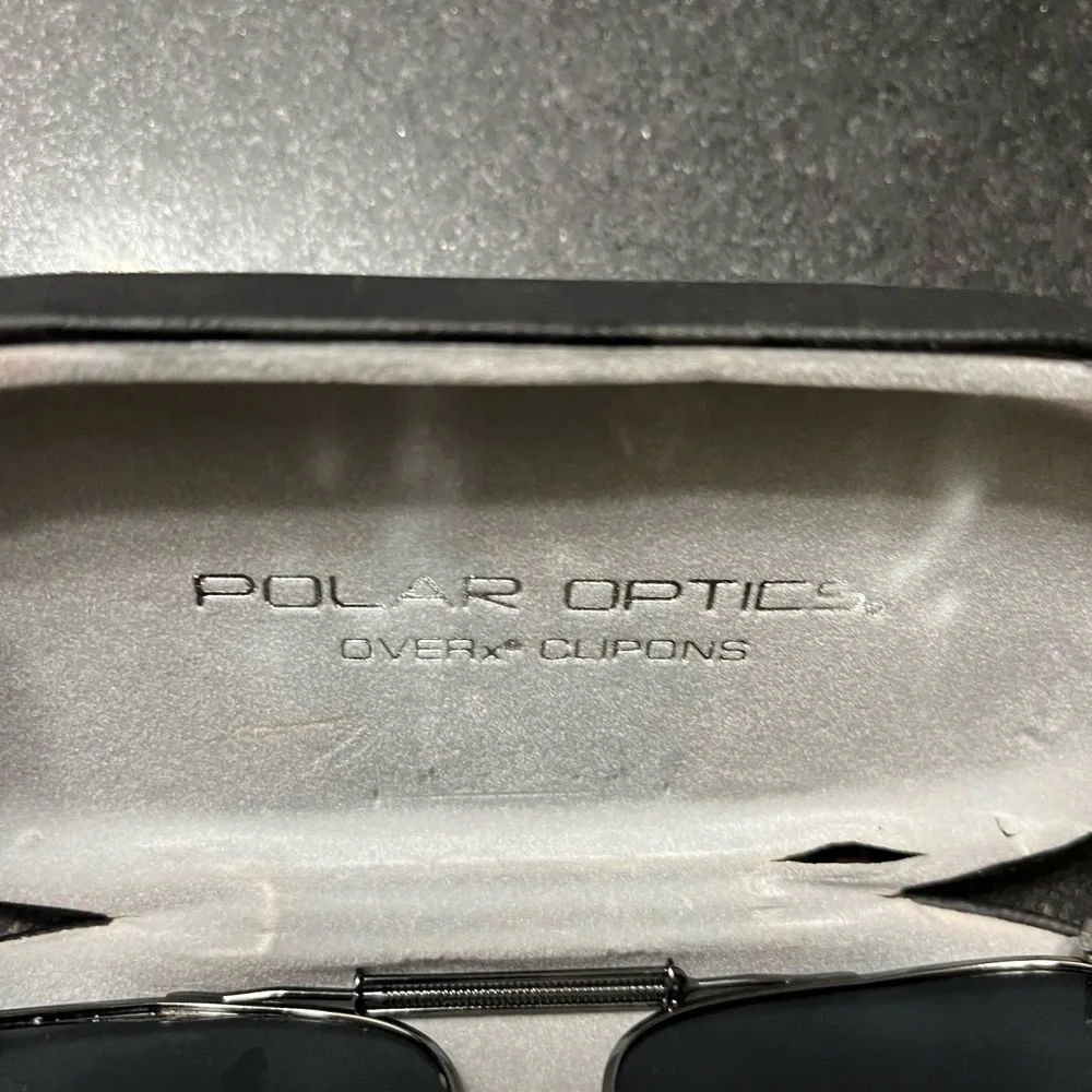 Polar Optics Overrx Clipons Sunglasses